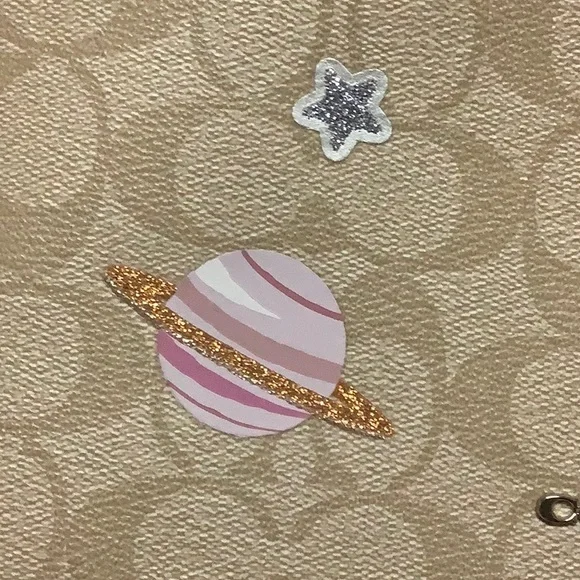 Coach mini Sierra satchel outer space graphic purse - Picture 3 of 12